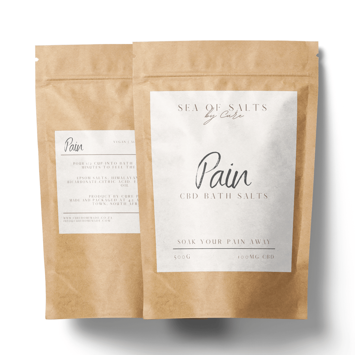 CBD Pain Bath Salts Cure Homemade