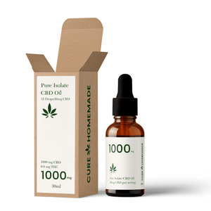 1000mg CBD Oil - Cure Homemade (6095896248517)