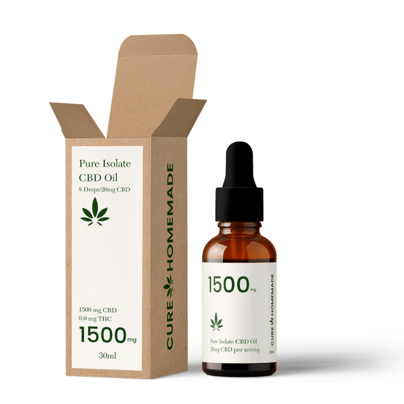 1500mg CBD Oil - Cure Homemade (6095897592005)